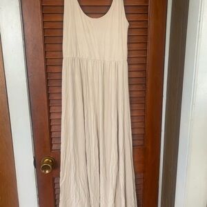 A New Day Cream Maxi Dress
